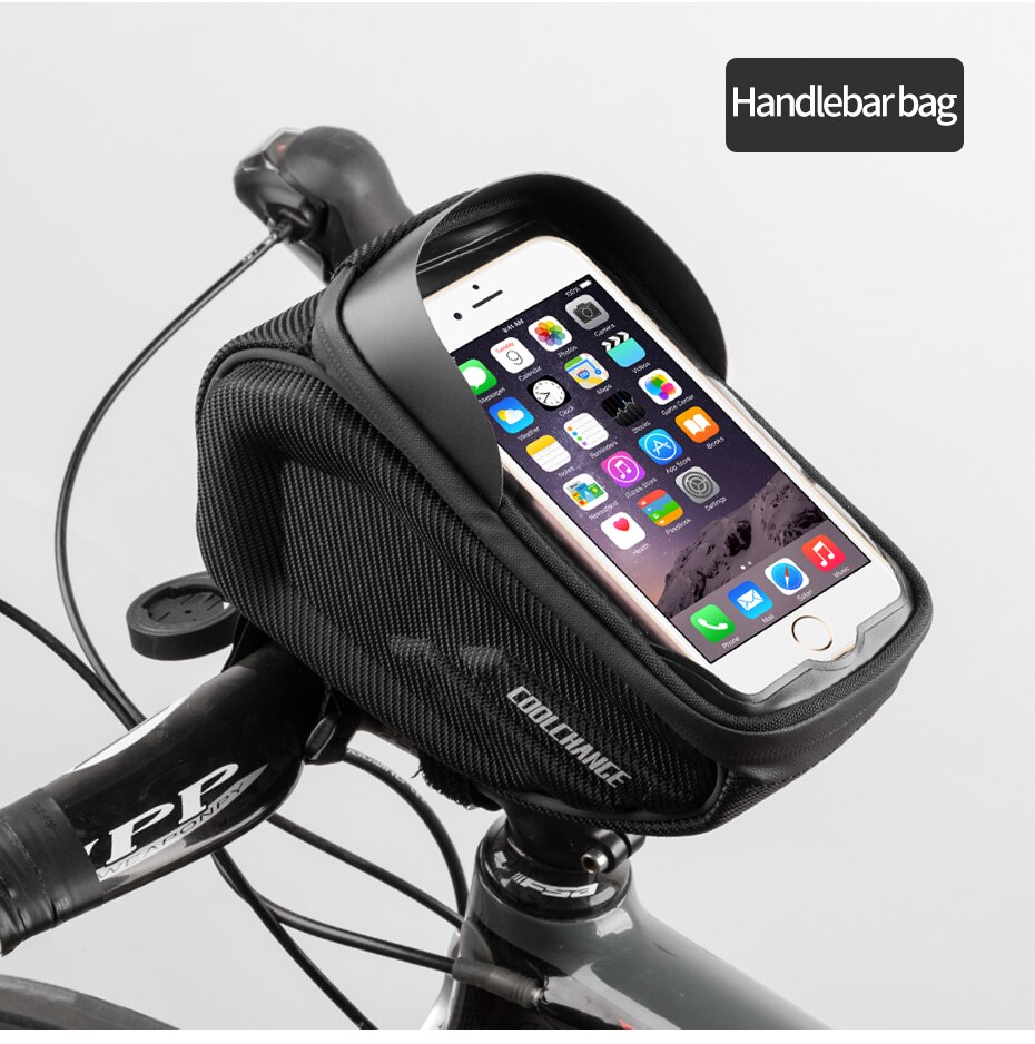 Title 5, Bolsa de Bicicleta com Suporte para Celular — L...