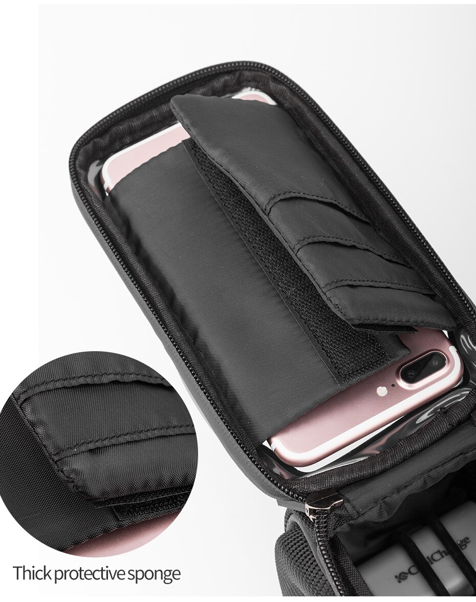 Title 12, Bolsa de Bicicleta com Suporte para Celular — L...