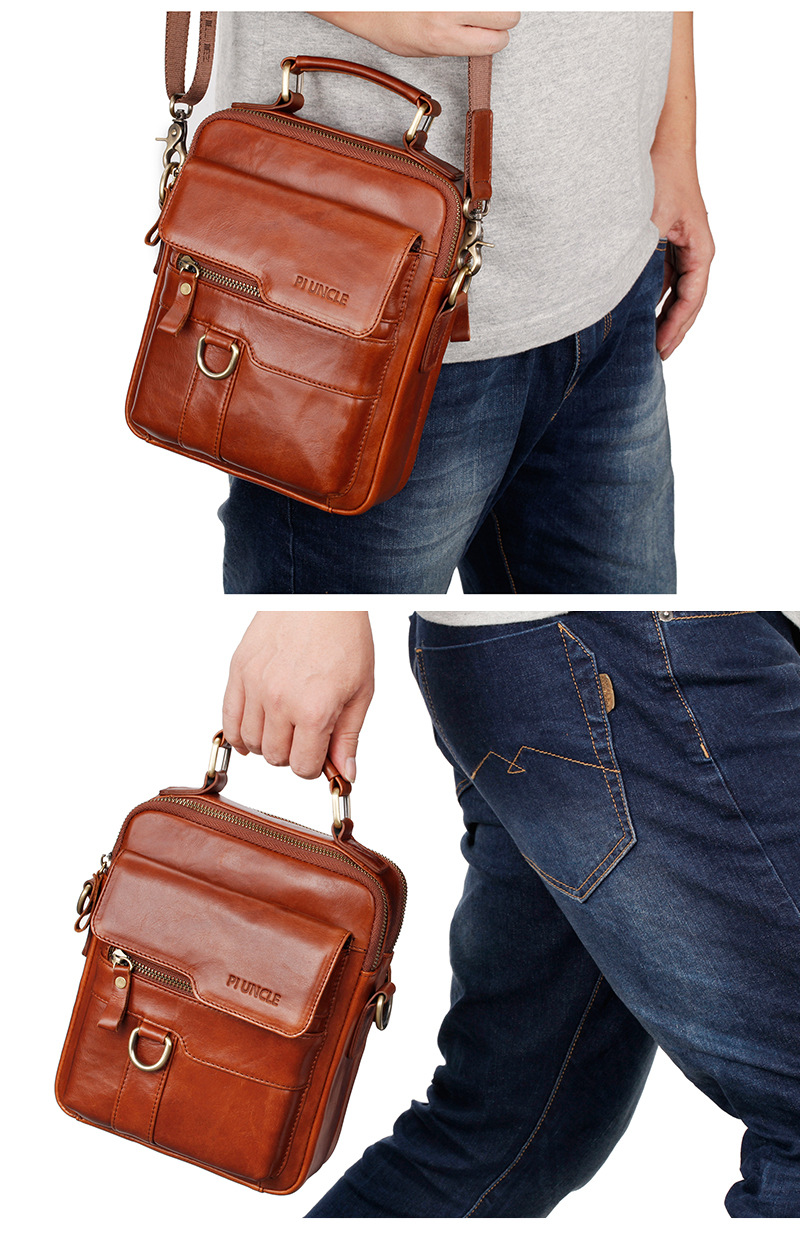 Vertical Crossbody ipad Bag