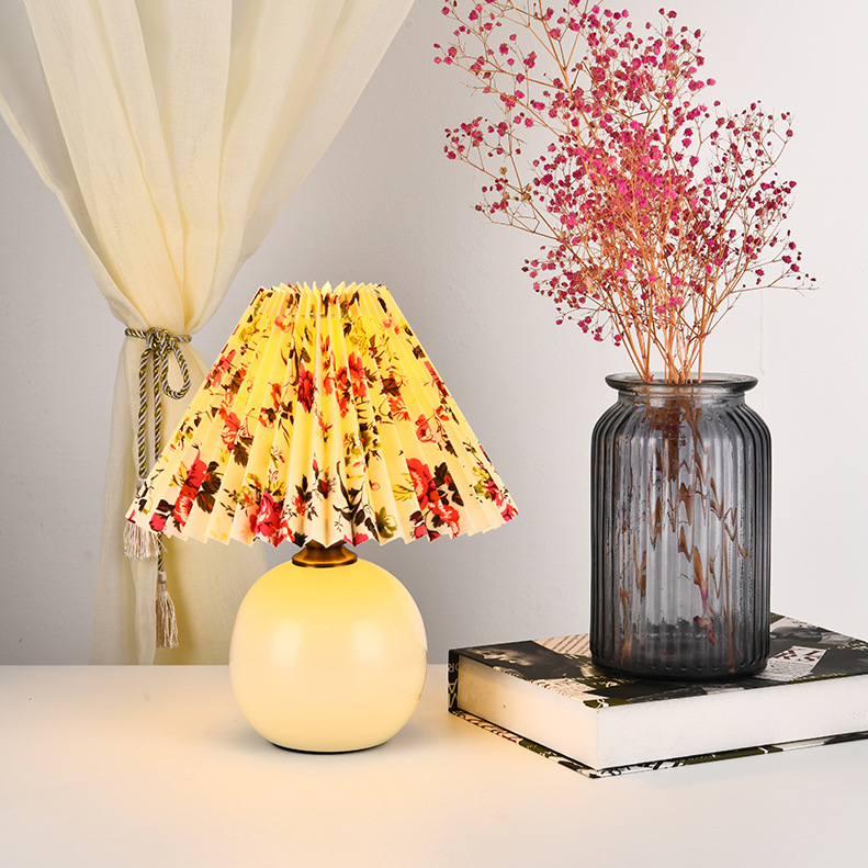 Title 8, Decorative bedside table lamp enhances your bed...