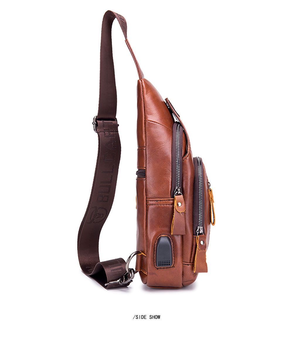 Title 9, Bolsa crossbody casual de couro macio. Perfeita...