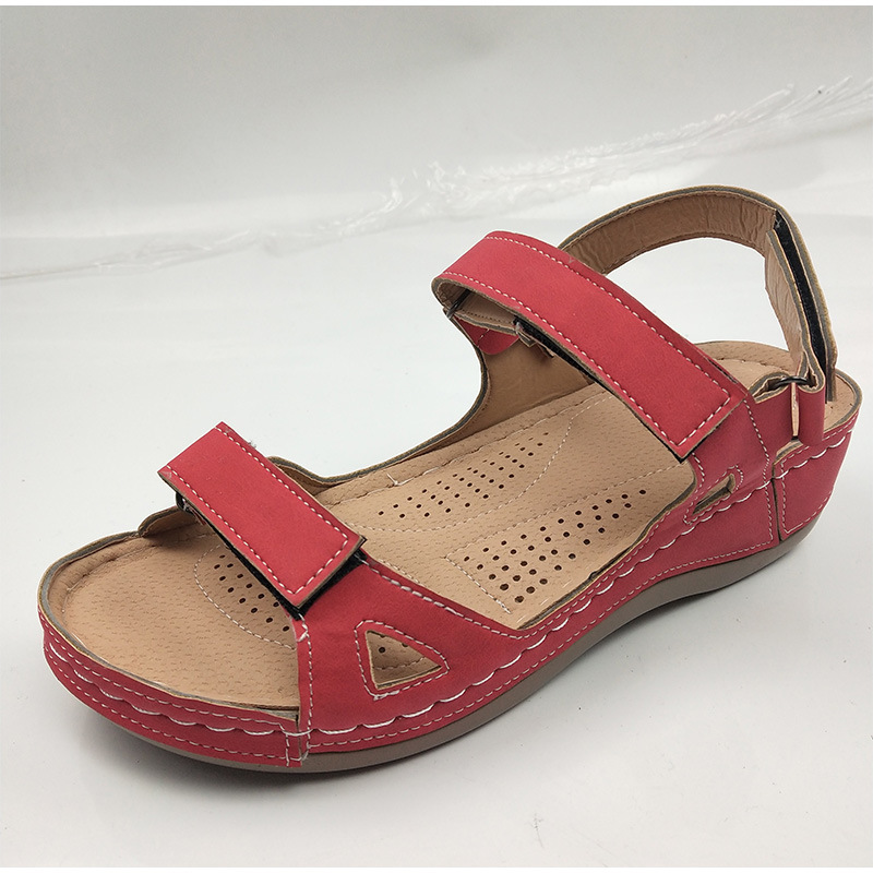 Title 3, Womens Large Size Casual Sandals, Round Toe, L...