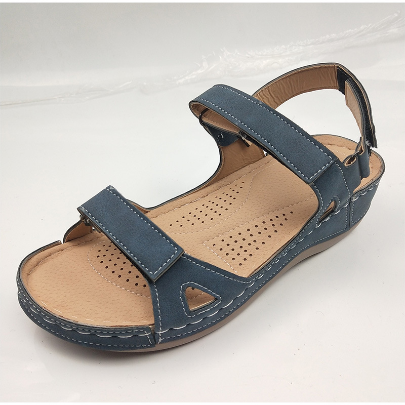 Title 6, Womens Large Size Casual Sandals, Round Toe, L...