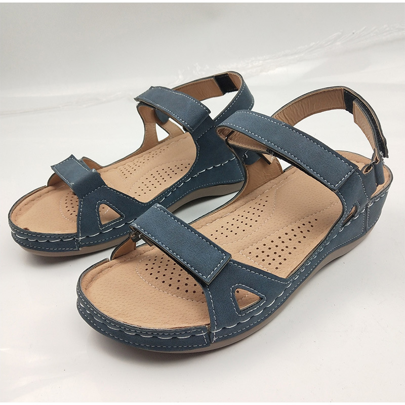 Title 7, Womens Large Size Casual Sandals, Round Toe, L...