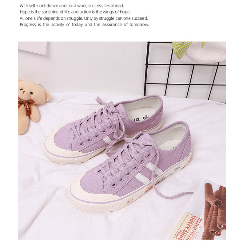 Title 2, Womens low-cut canvas shoes starry sky print a...