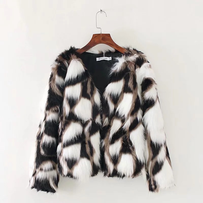 Title 4, Womens Faux Fox Coat Short Fur. Stay warm and ...