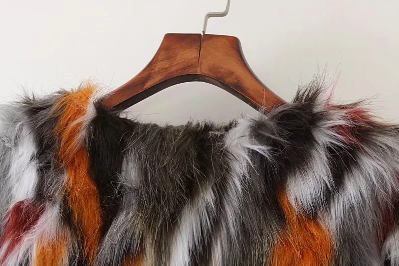 Title 15, Womens Faux Fox Coat Short Fur. Stay warm and ...