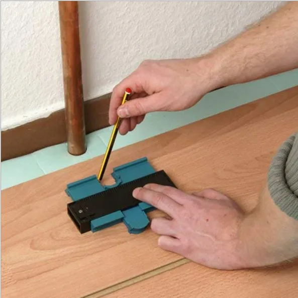 Contour Gauge Profile Tool with Lock, 5 in Shape Duplicator for Tile, Flooring and Trim - detail photo 3