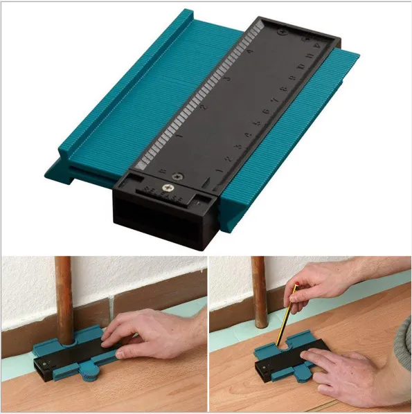 Contour Gauge Profile Tool with Lock, 5 in Shape Duplicator for Tile, Flooring and Trim - detail photo 4