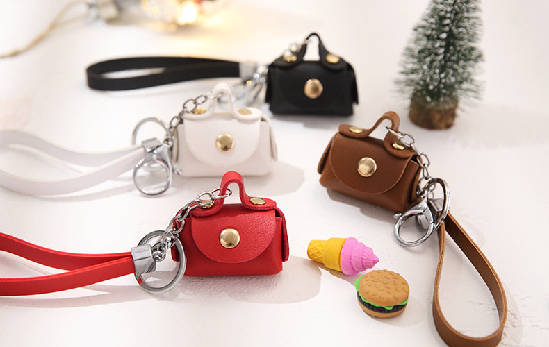 Title 3, PU Personality Handbag Keychain – Dein stilvoll...