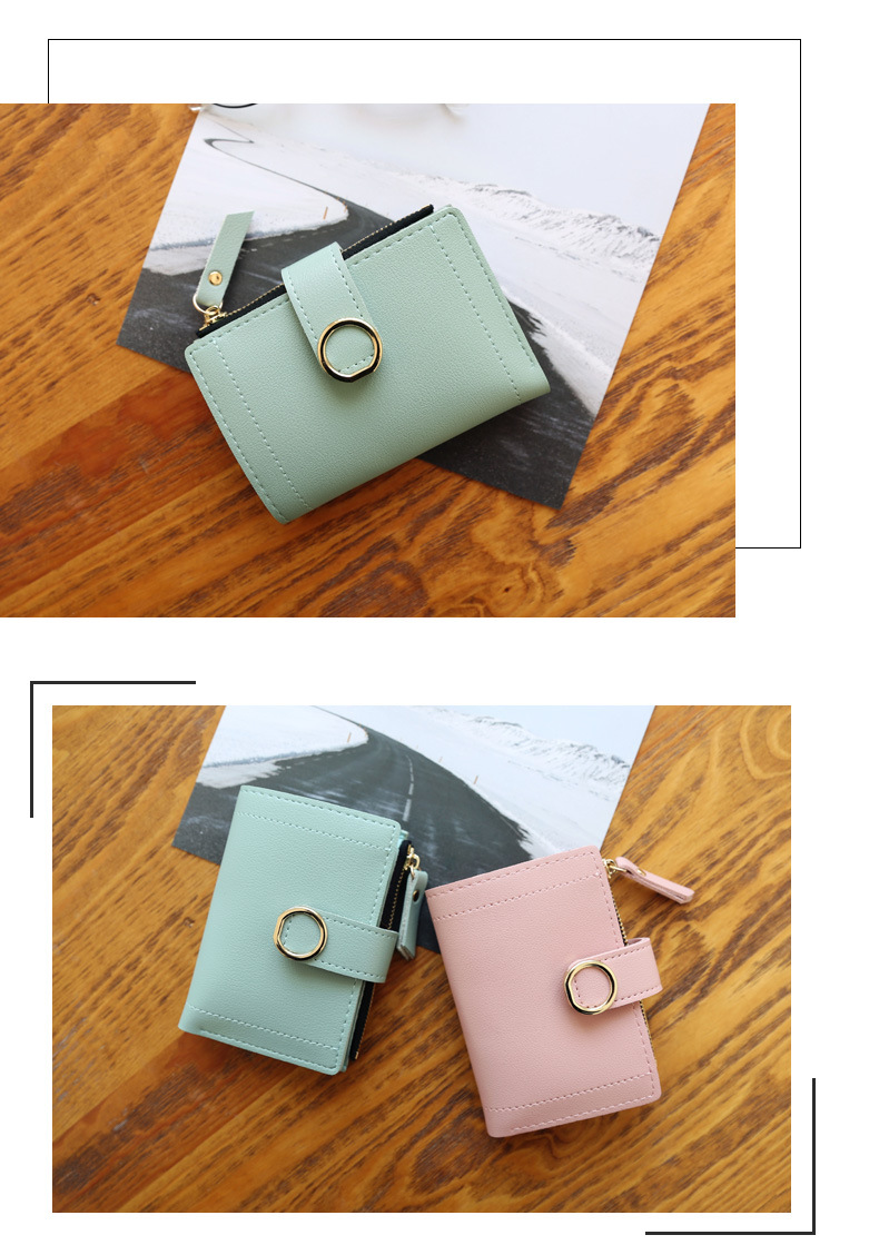 Title 3, Buckle ring women wallet Keep your essentials s...