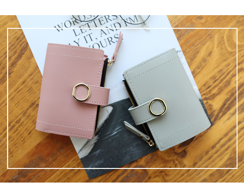 Title 8, Buckle ring women wallet Keep your essentials s...