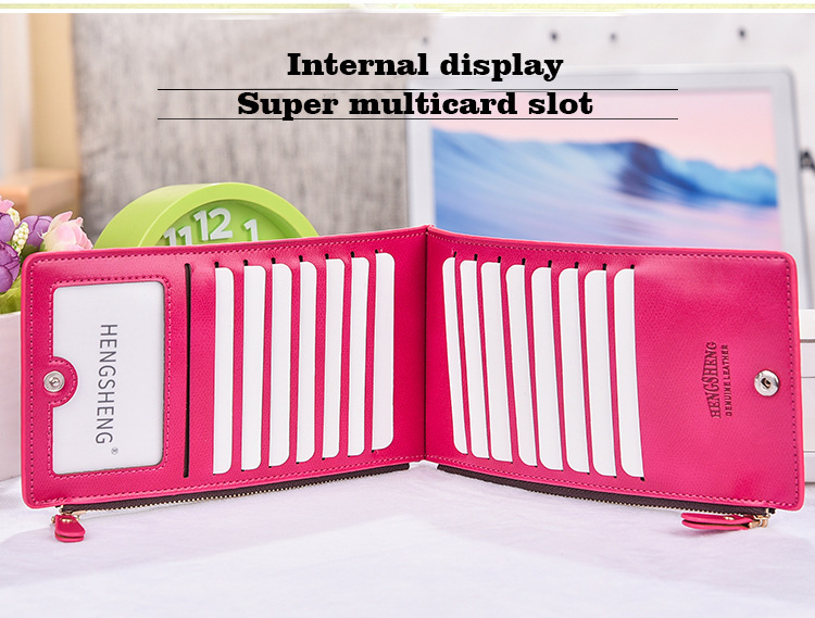 Title 2, Ladies long zipper wallet - spacious, secure, ...