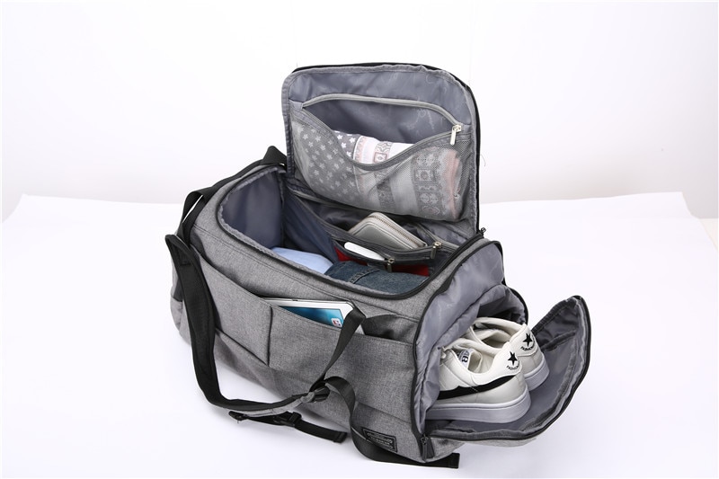 Title 9, Large capacity portable male duffel bag fitness...