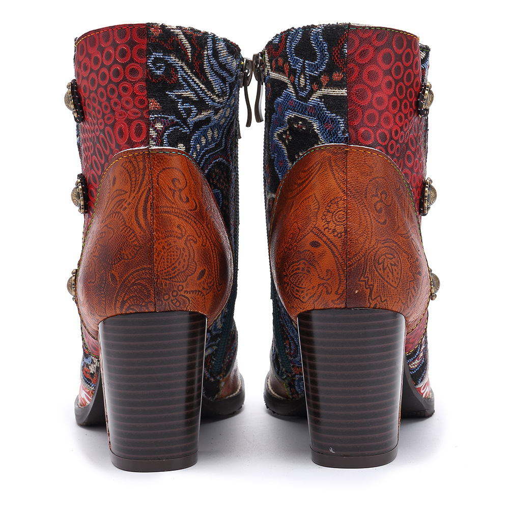 Title 9, Botas vintage con tacones gruesos para un look ...