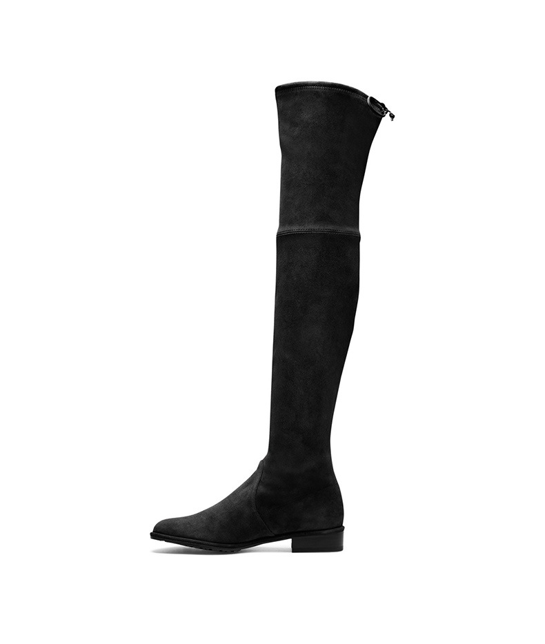 Title 5, Flat elastic boots for women, offering all-day ...