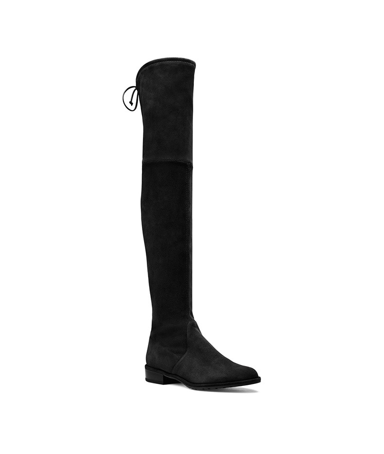 Title 6, Flat elastic boots for women, offering all-day ...