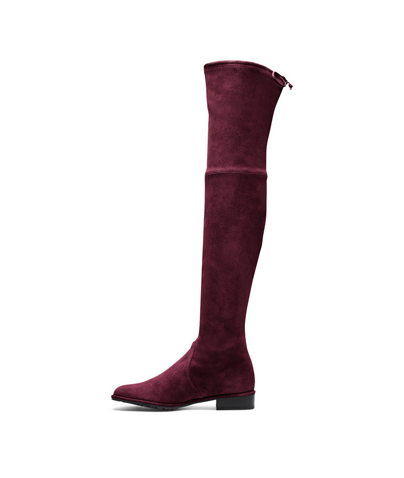 Title 12, Flat elastic boots for women, offering all-day ...