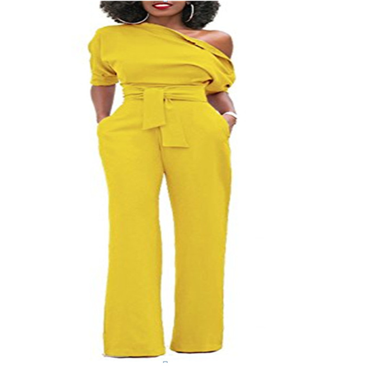 Title 6, Off-the-shoulder buttoned wide-leg pants