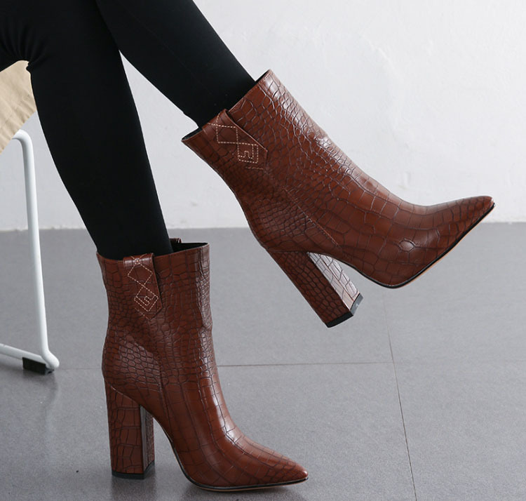 Title 7, Botas de tacón alto para mujer Elegancia y como...