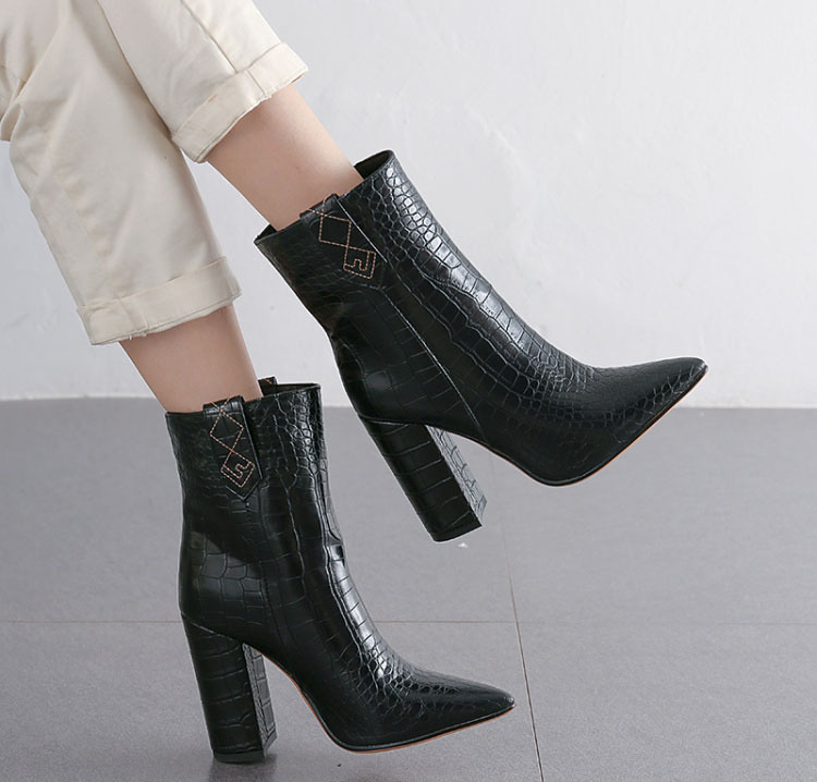 Title 15, Botas de tacón alto para mujer Elegancia y como...