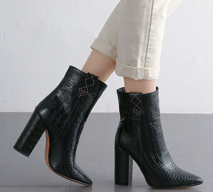 Title 18, Botas de tacón alto para mujer Elegancia y como...