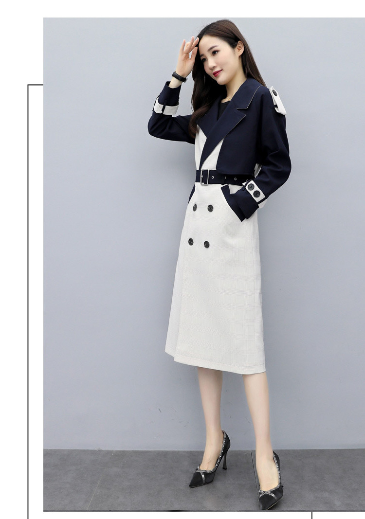 Title 8, Womens over the knee long trench coat, stylish...