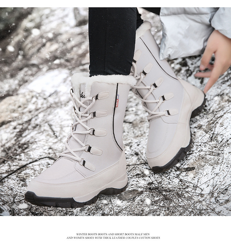 Title 4, Winter Neue Samt Damen High-Top Schuhe Warme Fü...