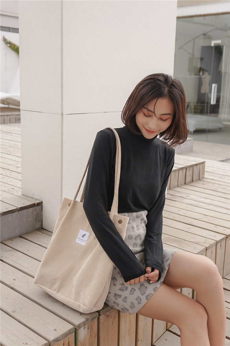 Title 14, Womens Shopping Bag Large Canvas Shoulder Tote...