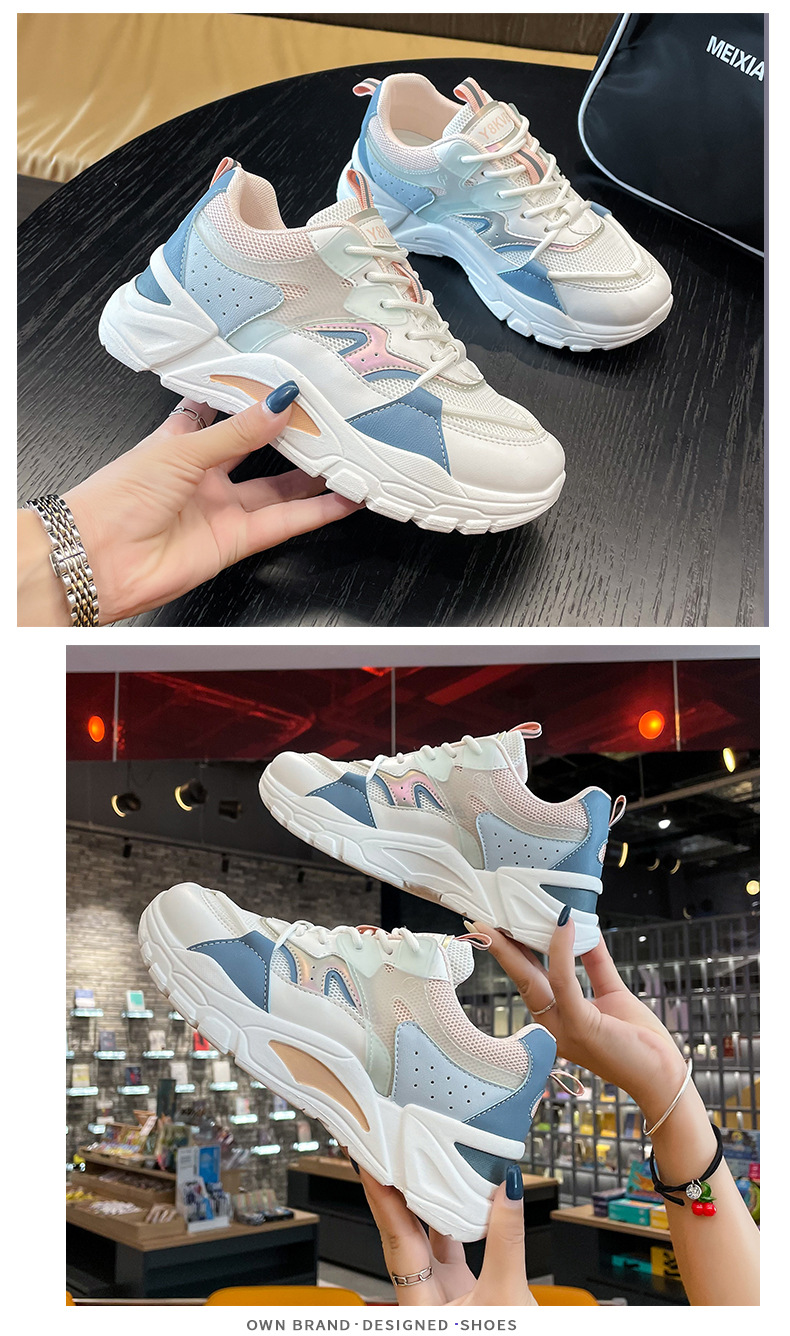 Title 15, Dames Daddy Shoes platform sportieve casual sch...