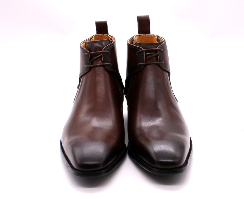 Title 19, Bottines Martin respirantes en cuir pour homme ...