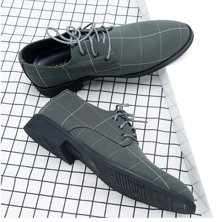 Title 8, Mens British Style Leather Shoes Trendy Casual...