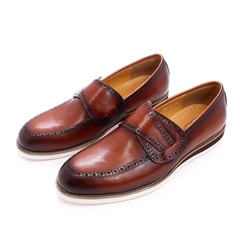 Title 5, Chaussures en cuir britanniques pour hommes, fa...