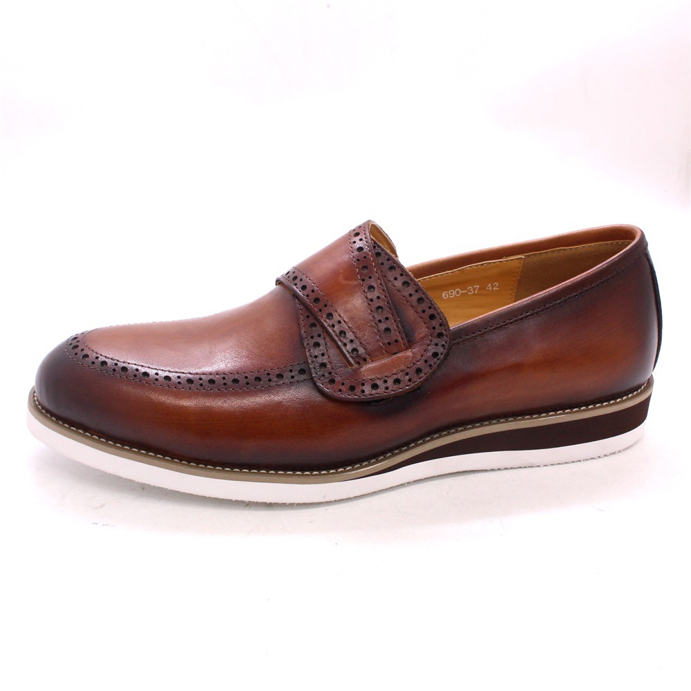 Title 6, Chaussures en cuir britanniques pour hommes, fa...