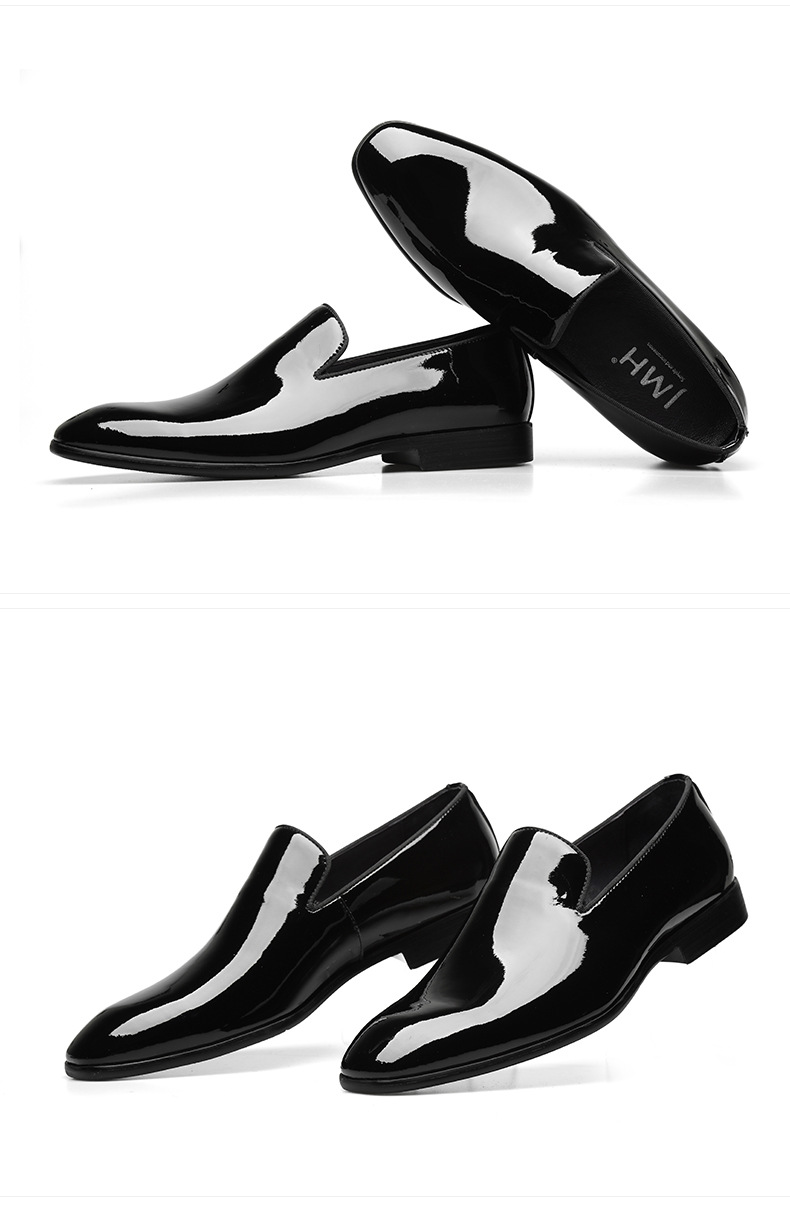 Title 4, Chaussures homme One Pedal Bright Leather ronde...