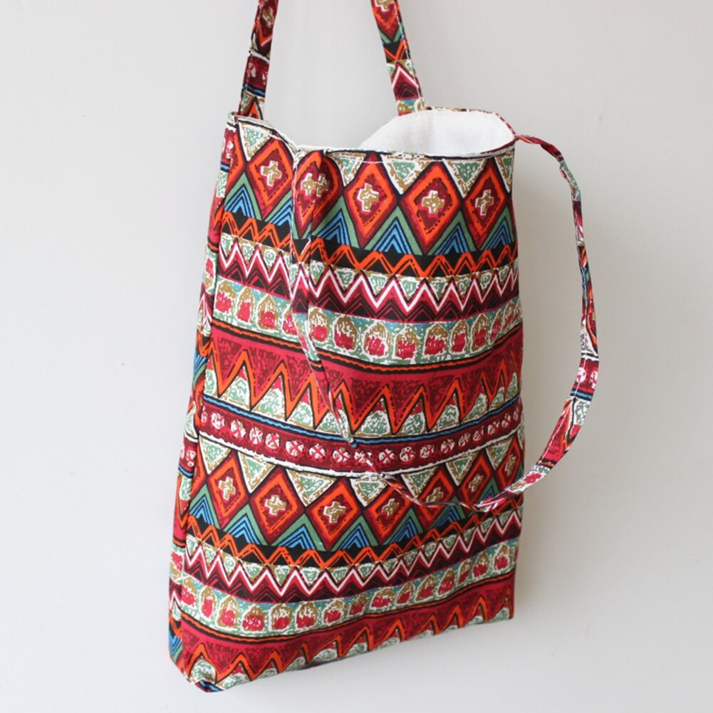 Title 7, Bolsa casual de ombro em lona com design selvag...