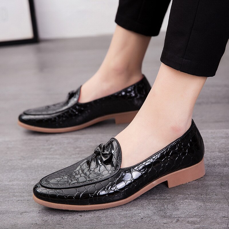 Title 1, Tassel Herrenmode Schuhe im Hongkong-Stil aus k...