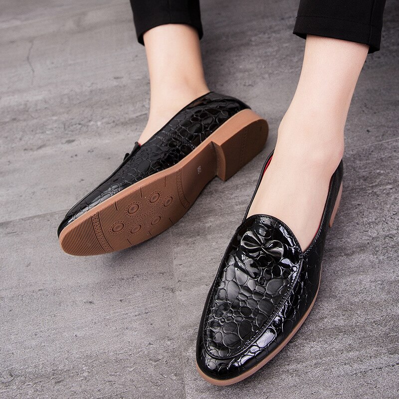 Title 6, Tassel Herrenmode Schuhe im Hongkong-Stil aus k...