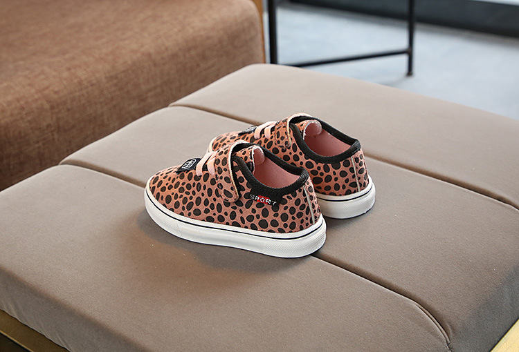 Title 11, Sneakers per bambini con stampa leopardata. Com...