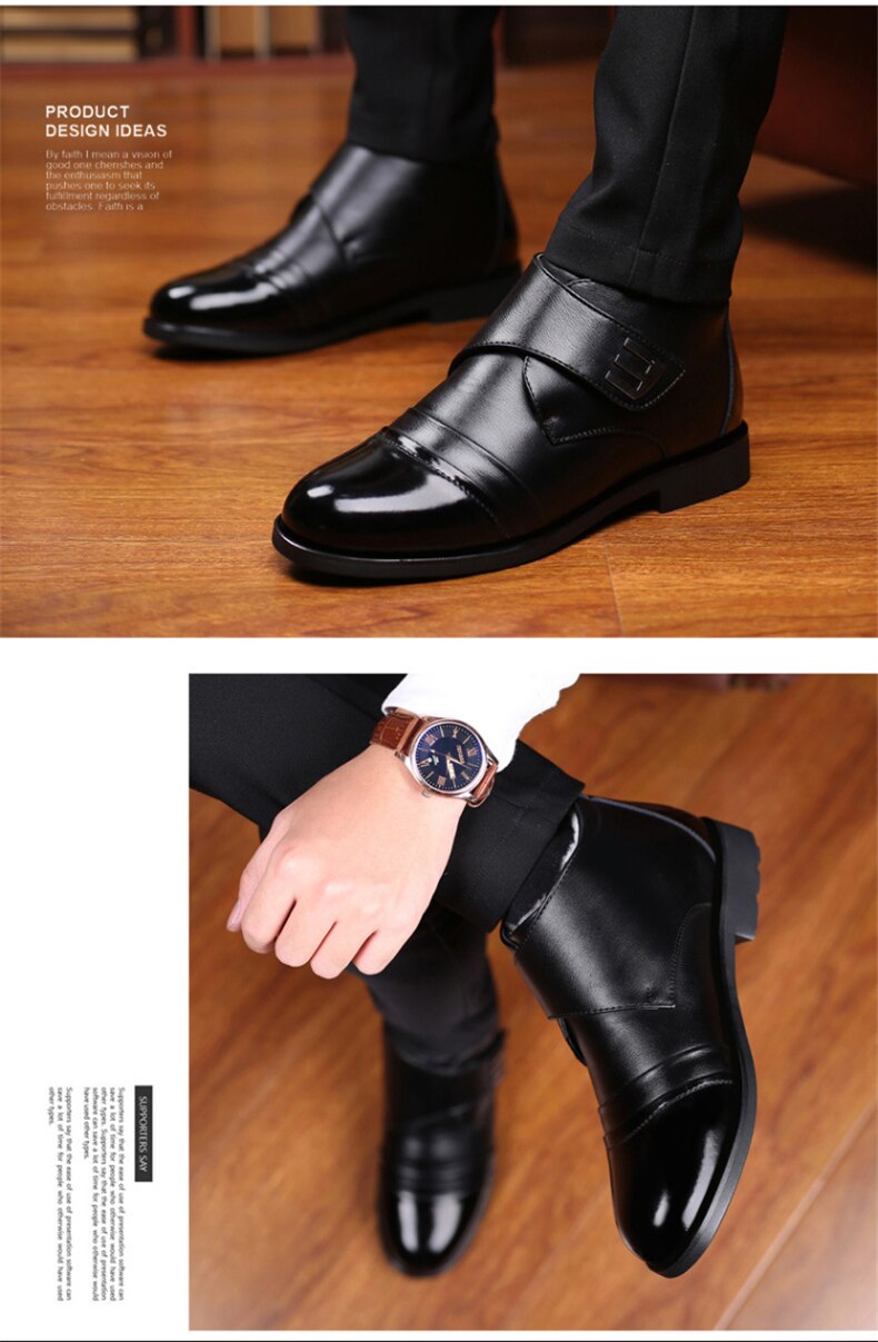 Title 16, Scarpe business casual in pelle