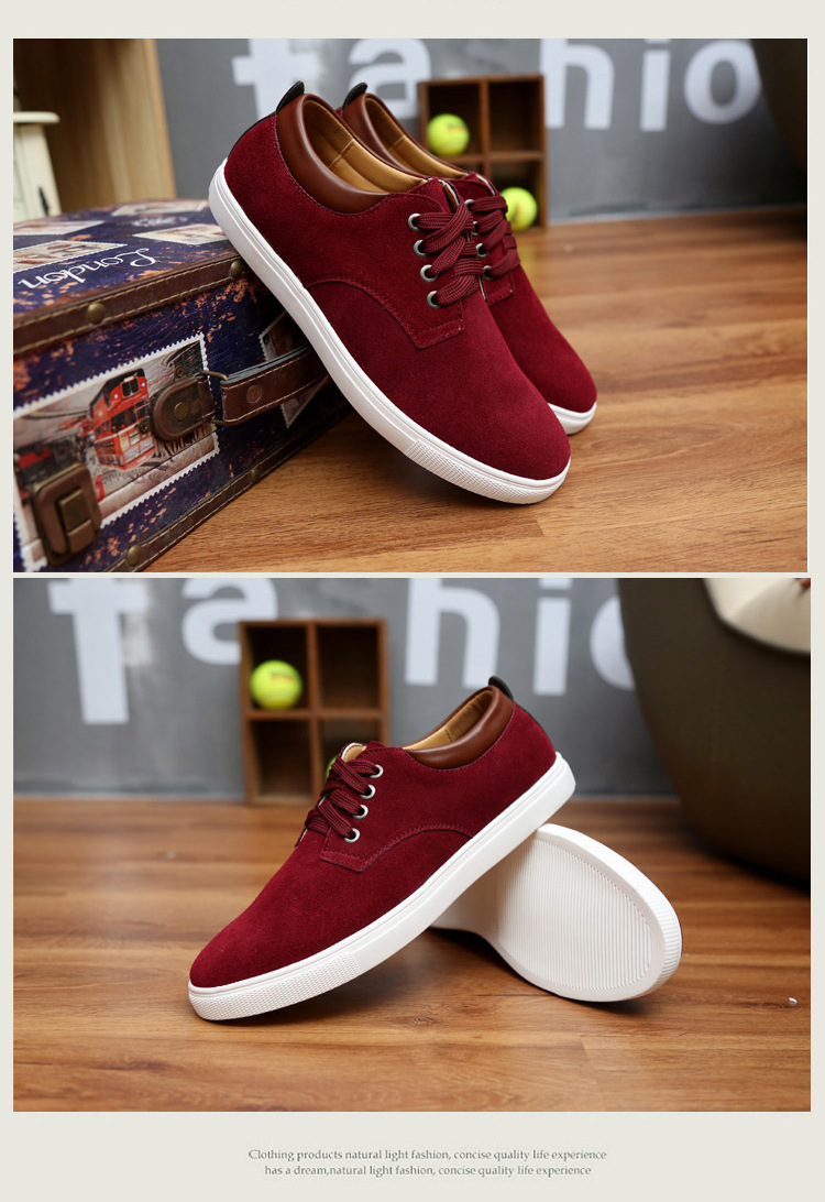 Title 2, Mens casual suede leather shoes, sizes 45-49, ...