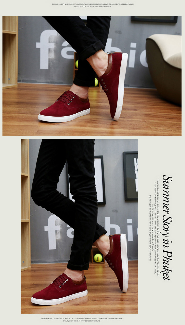 Title 3, Mens casual suede leather shoes, sizes 45-49, ...