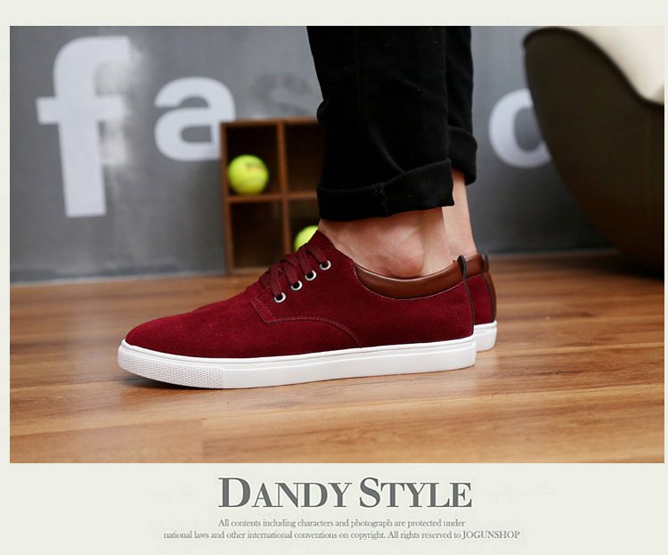 Title 4, Mens casual suede leather shoes, sizes 45-49, ...