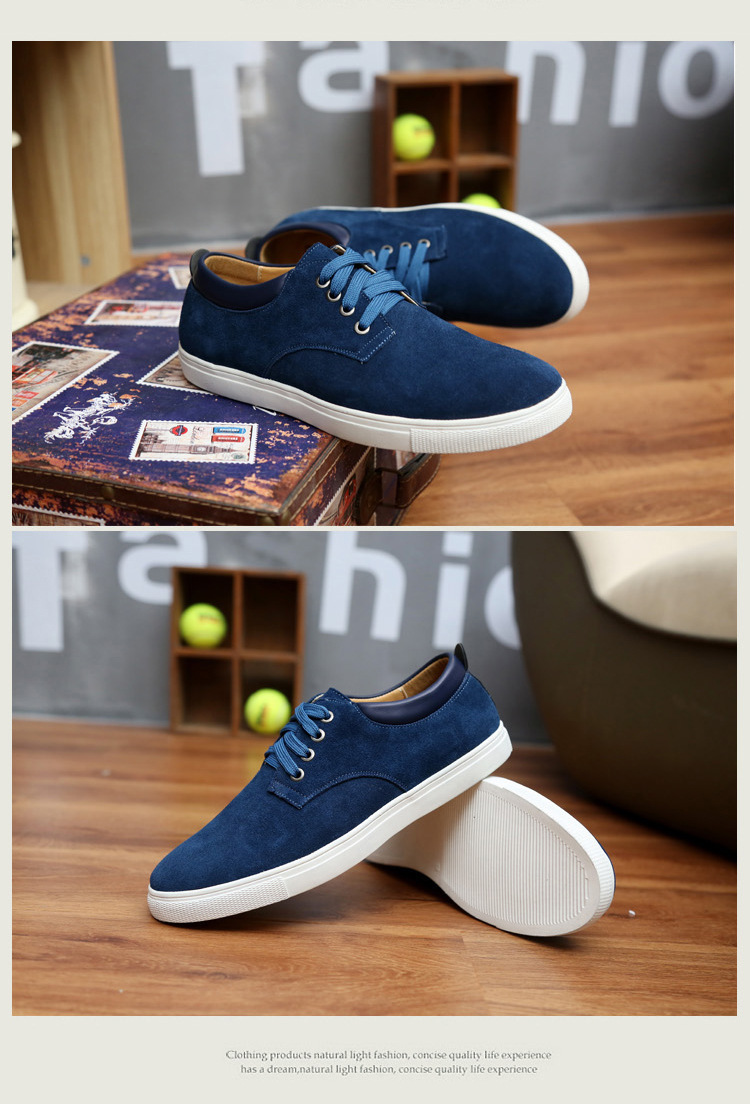 Title 5, Mens casual suede leather shoes, sizes 45-49, ...