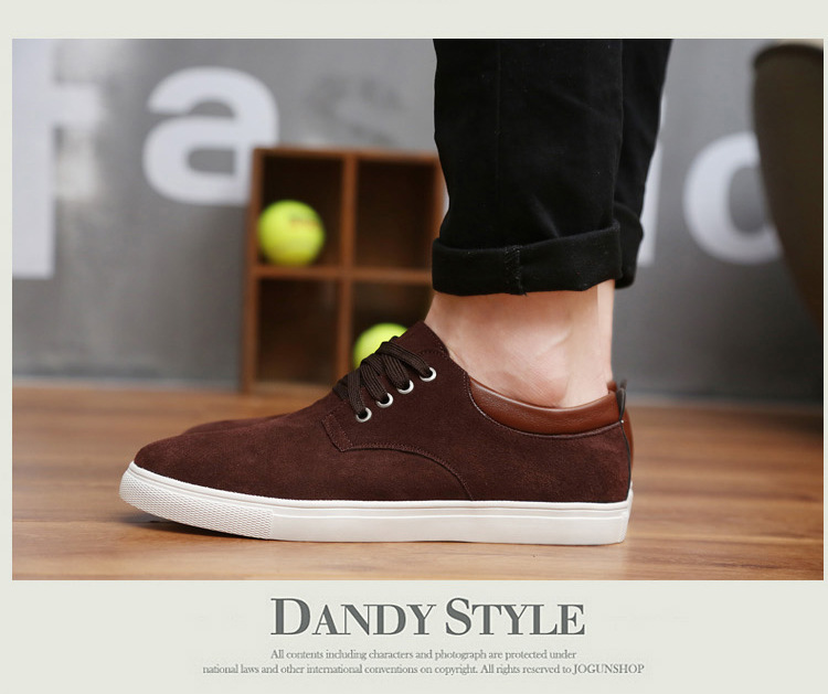 Title 10, Mens casual suede leather shoes, sizes 45-49, ...