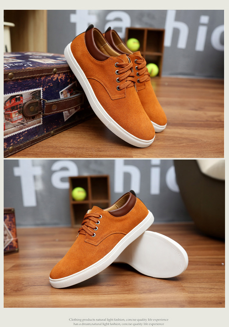 Title 11, Mens casual suede leather shoes, sizes 45-49, ...