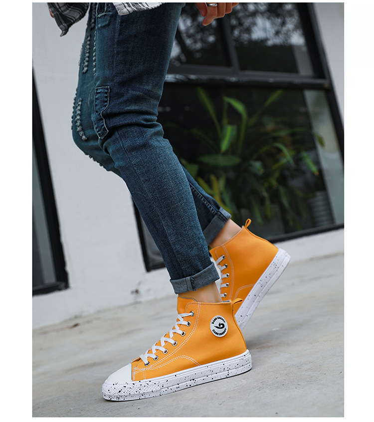 Title 5, Hohe Canvas-Sneaker Sports Casual Schuhe für Al...