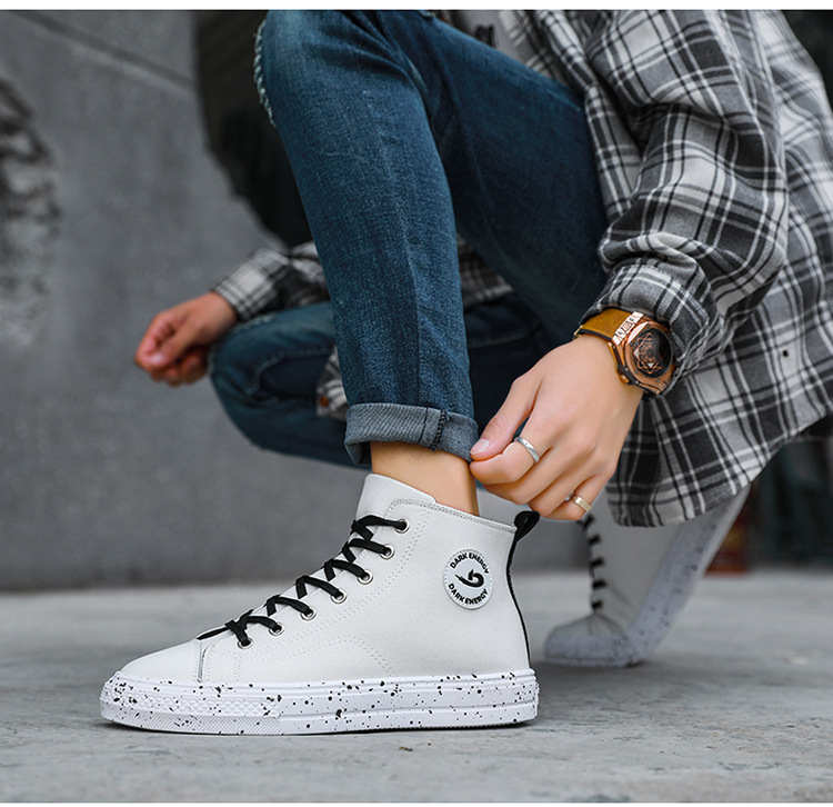 Title 8, Hohe Canvas-Sneaker Sports Casual Schuhe für Al...