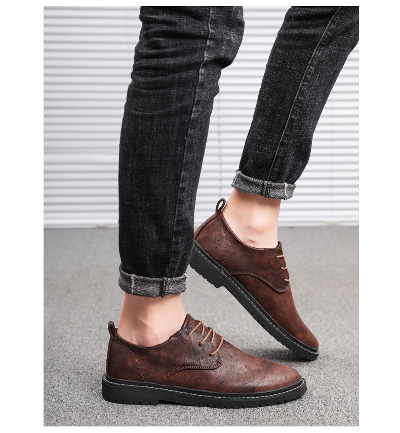 Title 5, Chaussures basses à lacets pour homme, le confo...