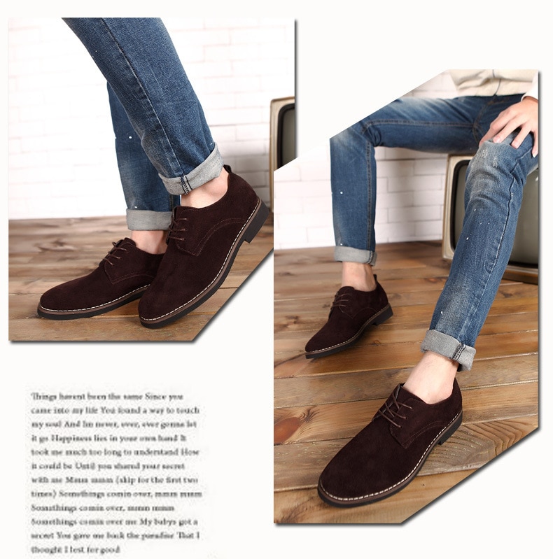 Title 8, Heren casual schoenen met lage hak en ondiepe m...